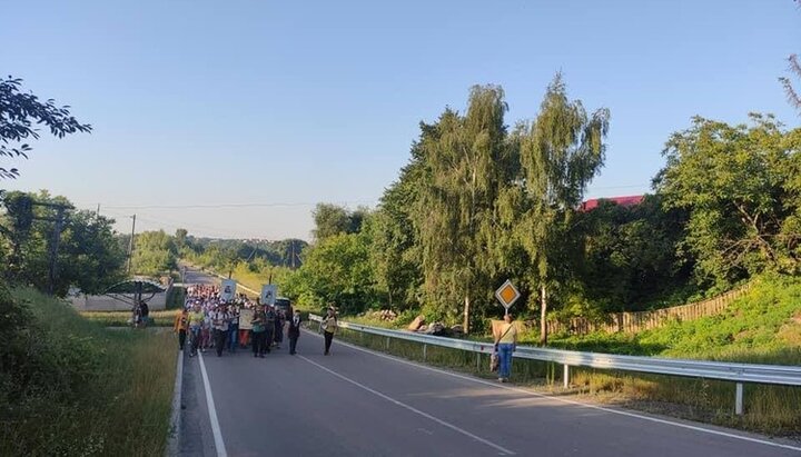 Хресний хід УПЦ зі Здолбунова до Почаєва. Фото: СПЖ