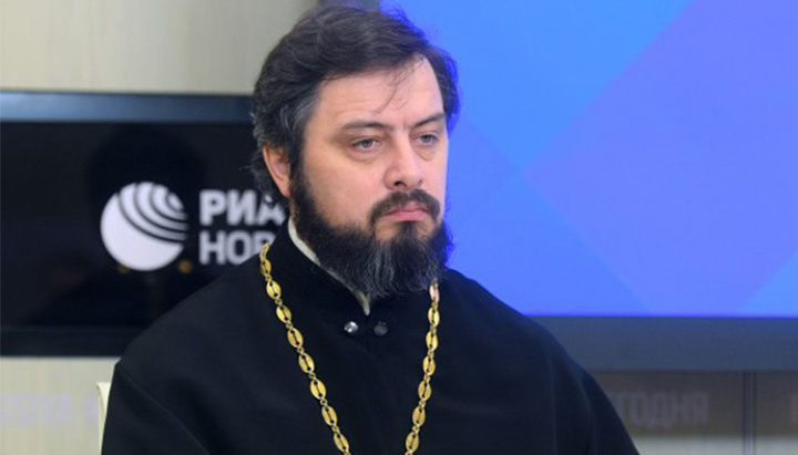 Archpriest Igor Yakimchuk, secretary for inter-Orthodox relations of the DECR ROC. Photo: visualrian.ru