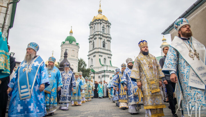 Урочистості в Почаївській лаврі, 5.07.21. Фото: news.church.ua