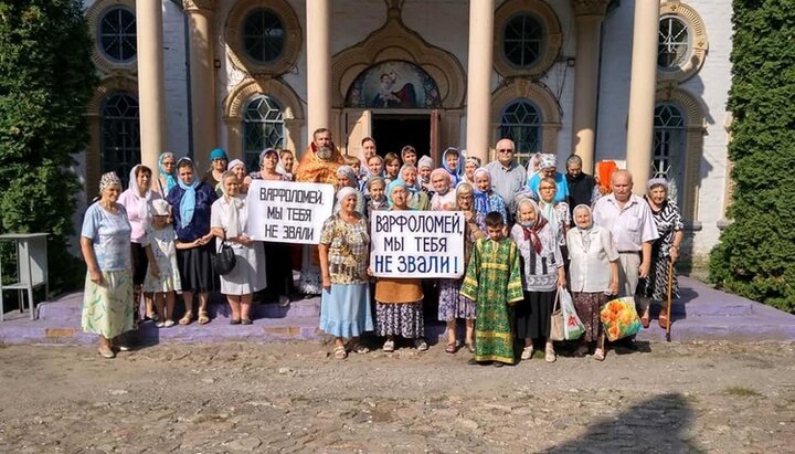 A number of parishes of the Zaporizhia Diocese have already joined the flash mob. Photo: facebook.com/genaelin