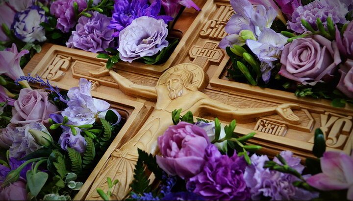 Через Христа и Его Крест нам даруется победа над смертью. Фото: mari.eparhia.ru