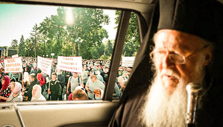 Va decide patriarhul Bartolomeu să iasă la o întâlnire cu credincioșii Bisericii Ortodoxe Ucrainene? Imagine: UJO