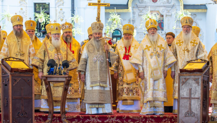 Εορταστική λειτουργία στην επέτειο της ενθρόνισης του Προκαθήμενου της UOC, 17.08.21. Φωτογραφία: news.church.ua