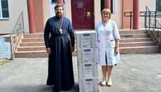 Нежинская епархия УПЦ передала медучреждению антибиотики для COVID-больных