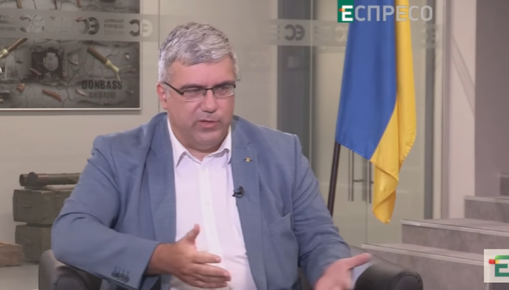 Βουλευτής κόμματος του Ποροσένκο, Ροστισλάβ Παβλένκο. Φωτογραφία: screenshot/YouTube/Espresso.TV