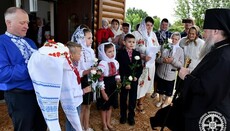 In Volyn Eparchy, new UOC church consecrated instead of seized one by OCU