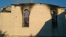 Пожар уничтожил храм Белоцерковской епархии УПЦ