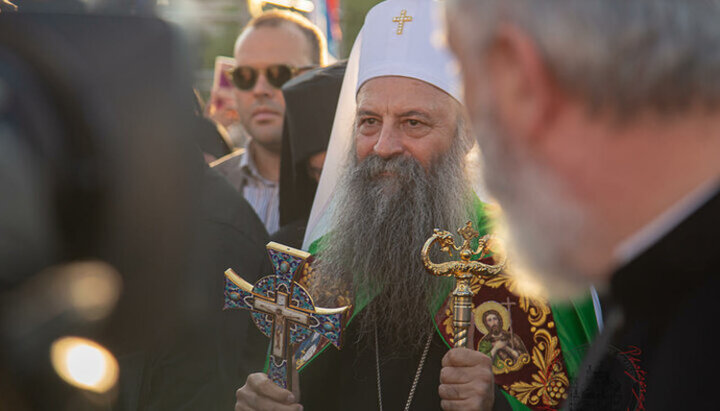Patriarhul Porfirie. Imagine: mitropolija.com