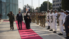 Патріарх Феодор зустрівся на Кіпрі з міністрами внутрішніх справ і оборони