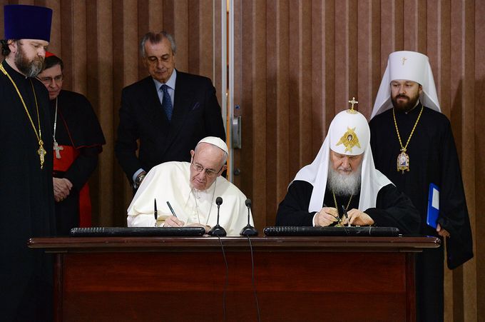 Неочікувані підсумки зустрічі Папи і Патріарха: гоніння проти християн, унія та українське питання
