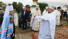 Митрополит Августин освятил новую часовню на празднике храма УПЦ в Шандре