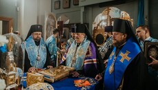 Bishop Victor concelebrates with hierarchs of Polish Church in Chełm
