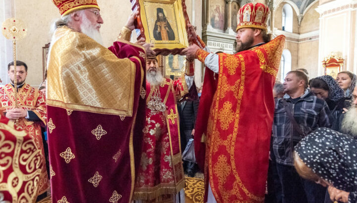 Чин прославлення в лику святих архімандрита Аристарха (Сітала). Фото: news.church.ua