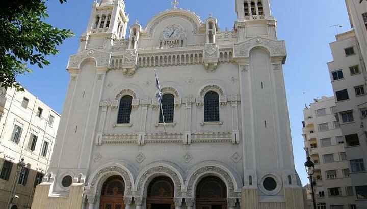 Catedrala Bunei Vestiri din Alexandria. Imagine: wikimapia.org