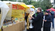 В Днепропетровской епархии открылась Воздвиженская православная выставка