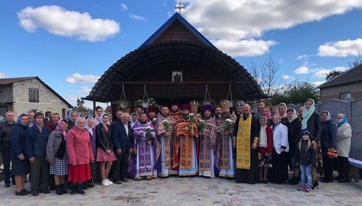Постраждала від ПЦУ громада Копиткова відзначила престольний день храму