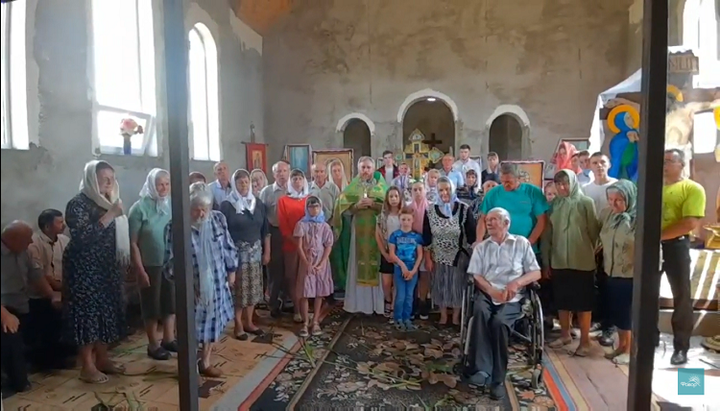 Община УПЦ села Несвич молитвенно благодарна каждому за оказанную помощь. Фото: скриншот видео Youtube-канала БФ «Фавор».