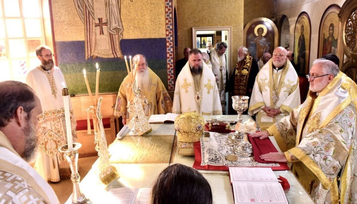 The joint Liturgy of the participants of the Assembly of Canonical Bishops of the United States. Photo: goarch.org