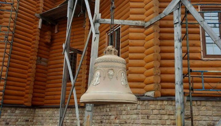 Колокола для звонницы строящегося храма в Горловке. Фото: gorlovka-eparhia.com.ua
