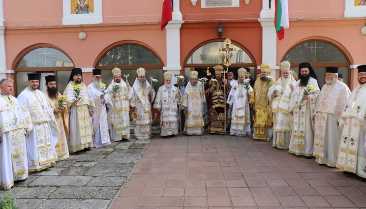 Mitropolitul Augustin (Markevici) a participat la sărbătoarea Bisericii Bulgare din Silistra. Imagine: dorostolskamitropolia.com