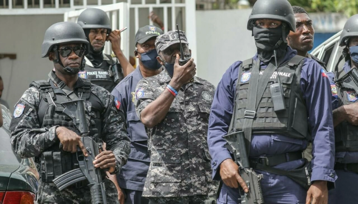 Поліція Гаїті. Фото: rfi.fr