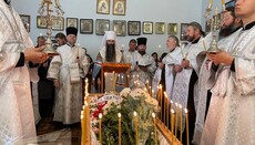 Винницкий архиерей возглавил погребение матери игумении Браиловской обители