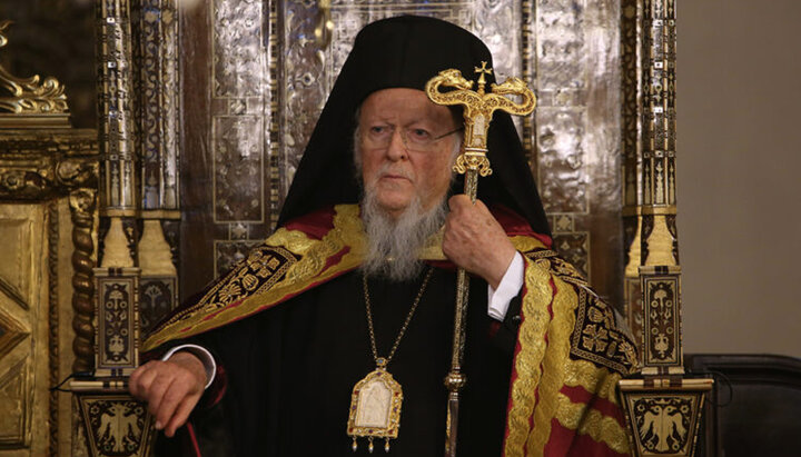 Patriarhul Bartolomeu al Constantinopolului. Imagine: kathimerini.gr