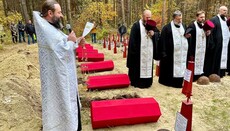 Клирики УПЦ приняли участие в перезахоронении 17-ти освободителей Ковеля
