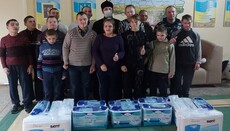 3 дитячих інтернати отримали допомогу від Запорізької єпархії УПЦ