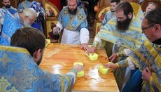 В Архангело-Михайловском монастыре Одессы освятили новый храм