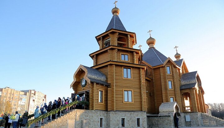 Biserica Bunei Vestiri a Bisericii Ortodoxe Ucrainene din or. Gorlovka. Imagine: gorlovka-eparhia.com.ua