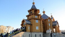 UOC Annunciation Church restored after shelling is consecrated in Horlivka