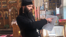 Η OCU παραποιεί έγγραφα σε μια προσπάθεια να καταλάβει ναό στο Ρύνγατς