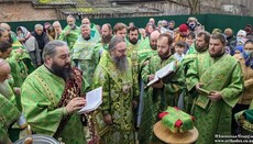 В Нежинской епархии освятили Свято-Троицкий храм в селе Махновка