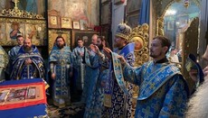 Епископ Феодосий возглавил торжества в честь чудотворной иконы в Прилуках