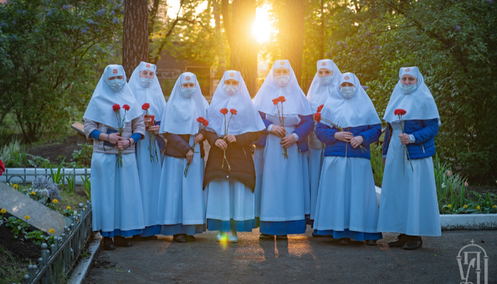Сестры милосердия Марфо-Мариинской обители в Киеве. Фото: news.church.ua