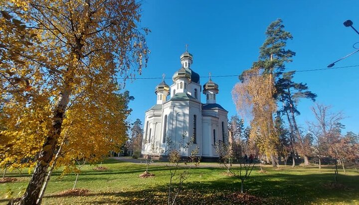 Петропавловский храм УПЦ в Буче. Фото: Facebook-страница архимандрита Аркадия (Демченко)