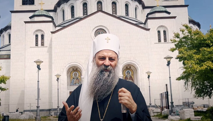 Patriarhul Serbiei Porfirie. Imagine: pravlife.org