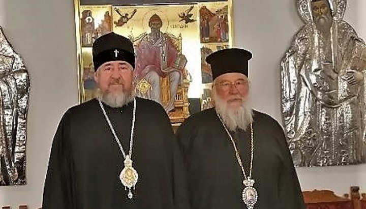 Metropolitan Philip and Metropolitan Nektarios. Photo: pravoslavie.poltava.ua