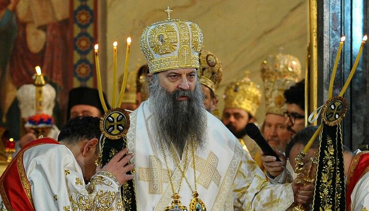 Патриарх Сербский Порфирий. Фото: ria.ru