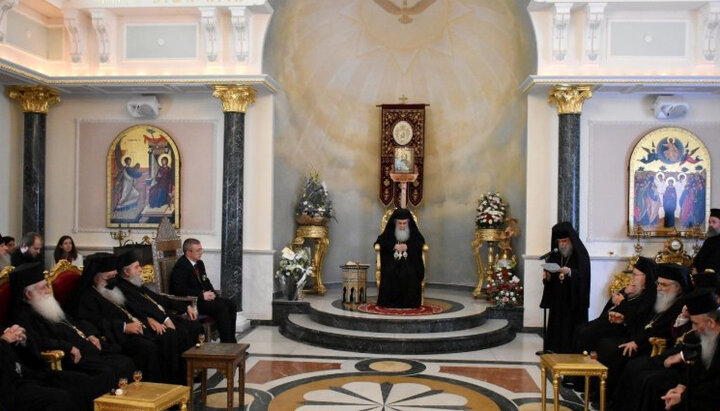Патріарх Феофіл. Фото: jerusalem-patriarchate.info