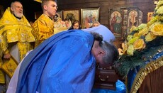 Митрополит Феодор возглавил торжества у мощей Иоанна Милостивого в Кострино