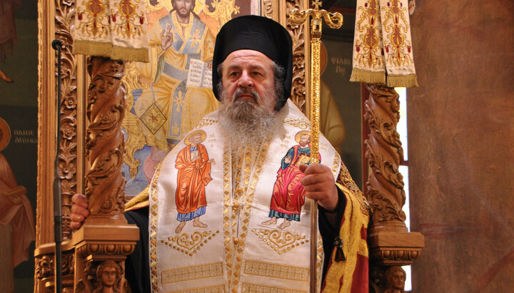 Mitropolitul Pavel al Dramei. Imagine: orthodoxia.info