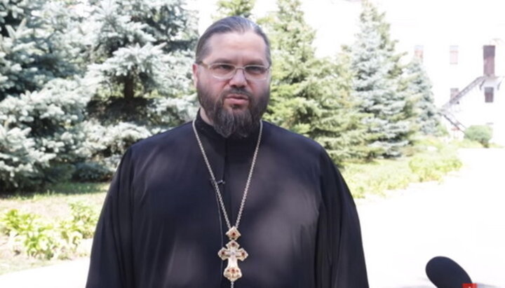 Archimandrite Luka (Vinarchuk), Photo: screenshot of the 1Kozak video