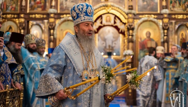 Блаженніший Онуфрій у Кременецькому монастирі. Фото: news.church.ua