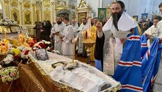 Митрополит Варсонофій звершив чин поховання священика, що служив 40 років