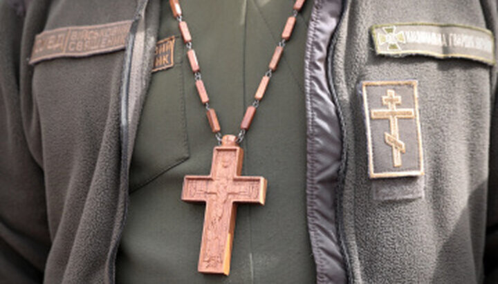 Ιερέας του στρατού. Φωτογραφία: Ukrnews