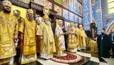 Предстоятель УПЦ возглавил торжества к 70-летию митрополита Марка в Хусте