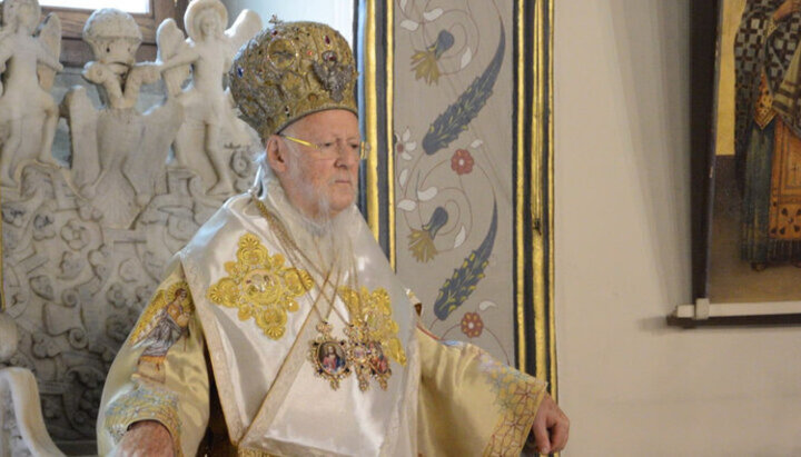 Patriarhul Bartolomeu al Constantinopolului. Imagine: fosfanariou.gr