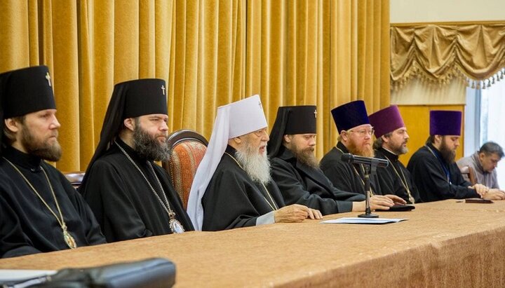 The 2nd session of the 3-day Pastoral Forum for Clergy. Photo: eparhiya.od.ua